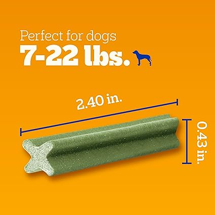 Pedigree Dentastix Small and Toy Breed Dog Treats, Fresh Flavor, 1.54 lb. Bag (102 Treats) - Image 4